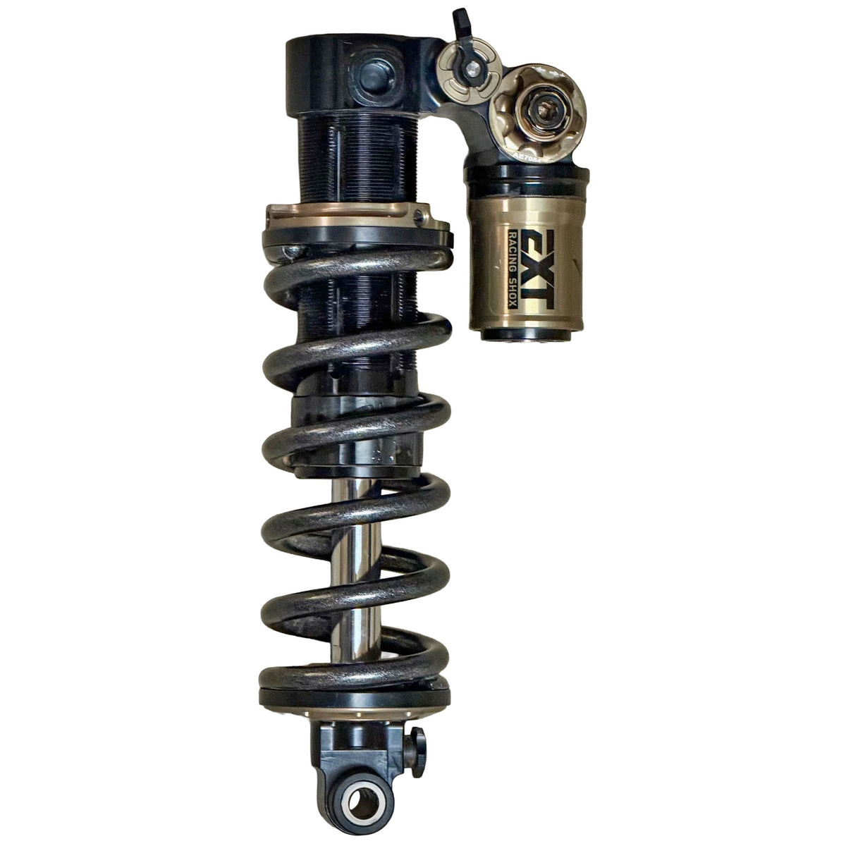 EXT Vecta Coil Frame Shock Trunnion 205x60mm Black/Gold