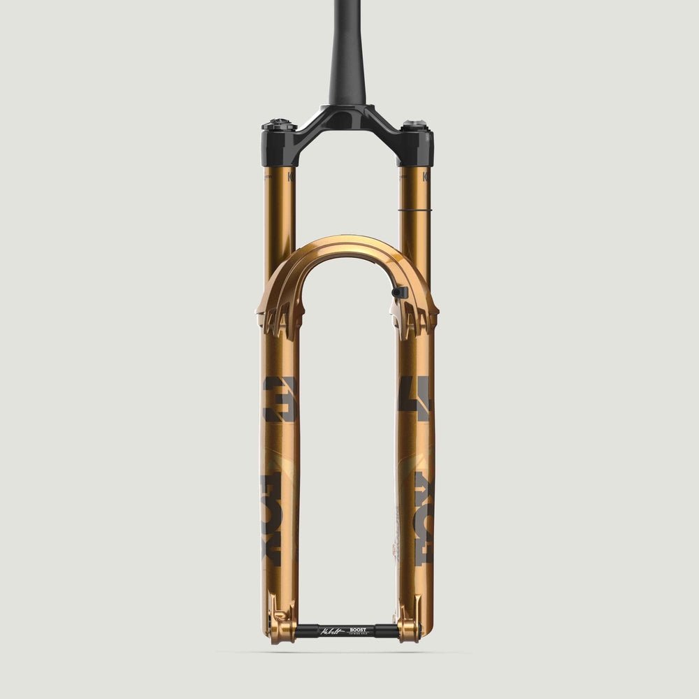 2025 Fox 34 Factory Fork - Kashima - 29" - Podium Gold - 140mm - GRIP X - The Lost Co. - Fox Racing Shox - 910-21-258 - 821973486475 - -