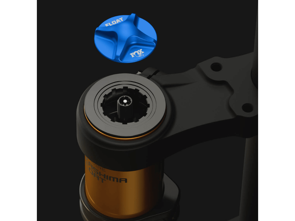 2027 Fox 40 Factory - Kashima - 27.5" - Shiny Black - GRIP X2 - 203mm - The Lost Co. - Fox Racing Shox - 910-21-417 - 821973524757 -