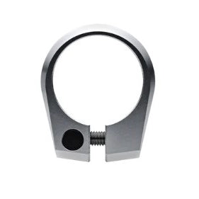 Title Bolt-On Seatpost Clamp 31.8mm Chrome