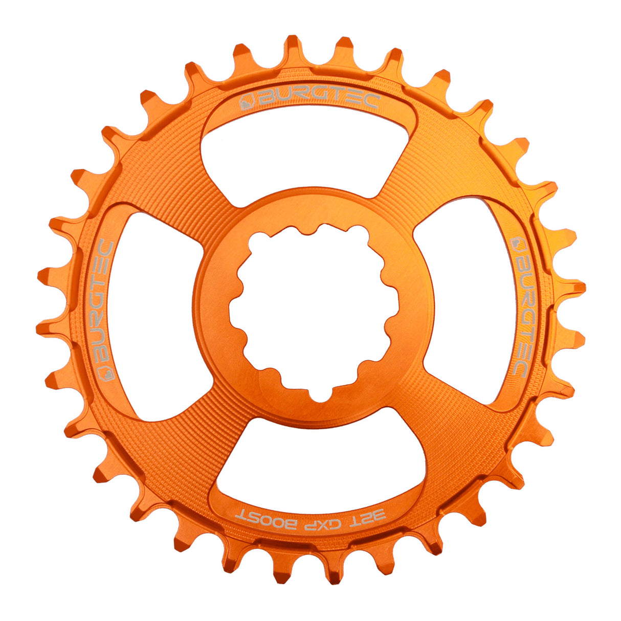 Burgtec GXP Boost 3mm Thick Thin Chainring 32T Iron Bro