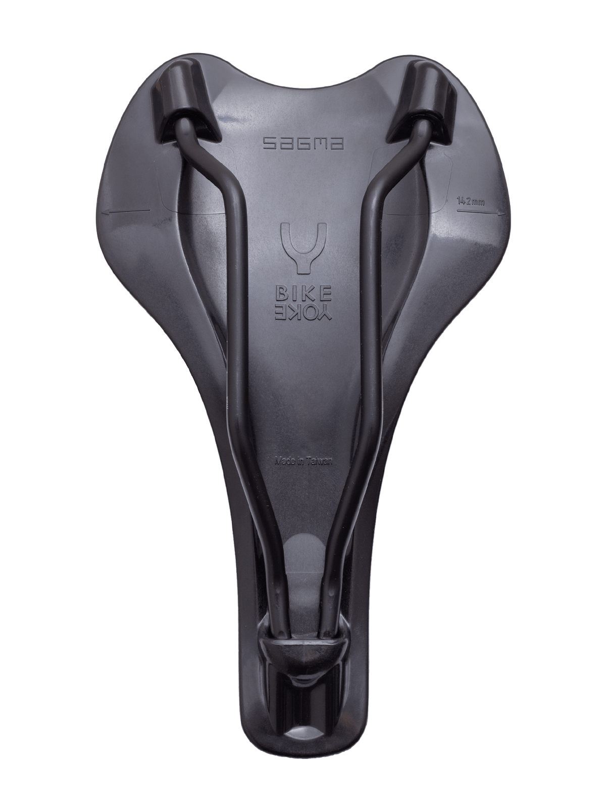 Bike Yoke Sagma 3D Lite Saddle 130 - Black - The Lost Co. - Bike Yoke - SAGLT3D130 - 4713291523108 -