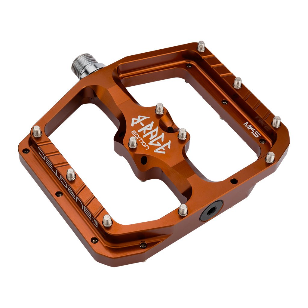 Burgtec Penthouse Flat MK5 B - Rage Edition Pedals - Kash Bronze - The Lost Co. - Burgtec - 1705 - 724901934645 -