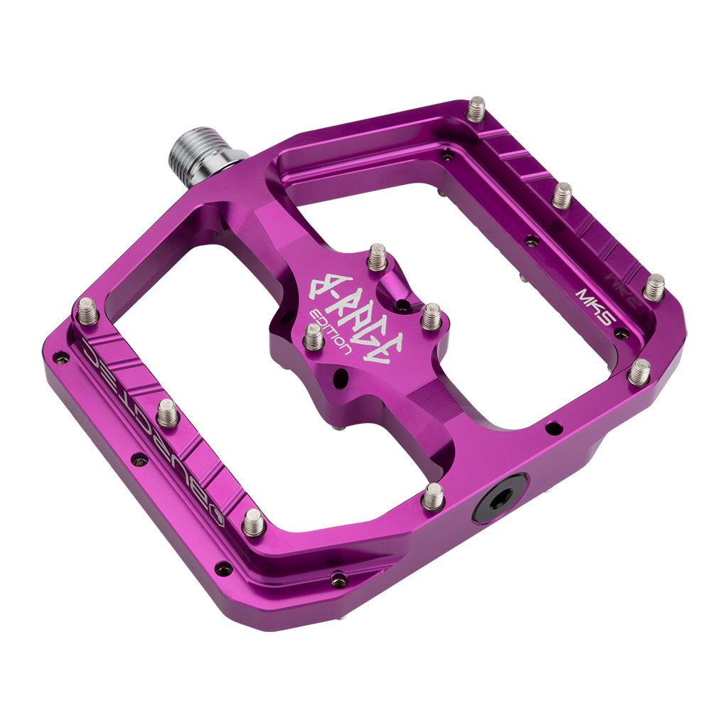 Burgtec Penthouse Flat MK5 B - Rage Edition Pedals - Purple Rain - The Lost Co. - Burgtec - 1704 - 724901934638 -