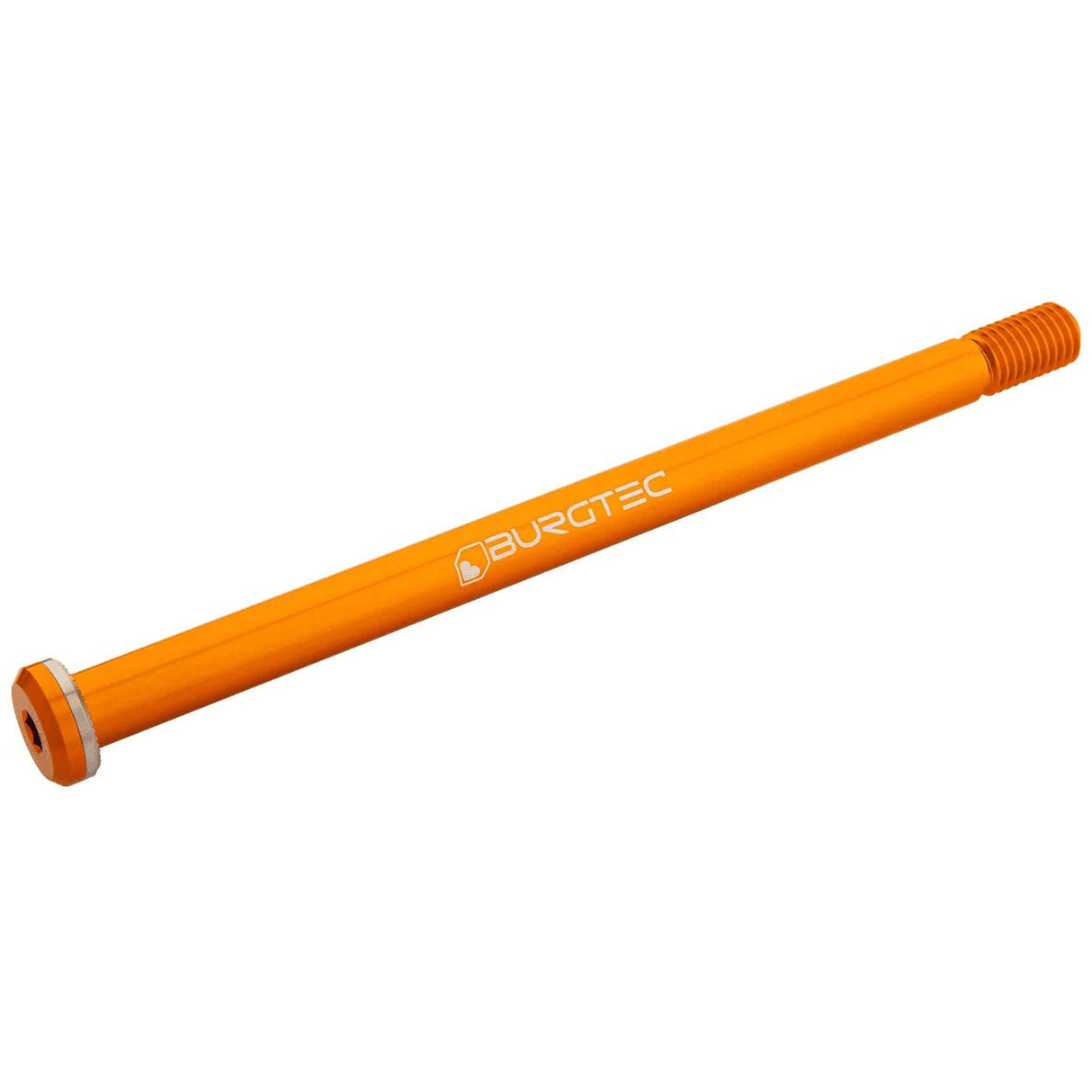 Burgtec Rear Axle - 188mm x 12mm 1.75mm Pitch - Iron Bro Orange - The Lost Co. - Burgtec - 11476 - 724901935710 -