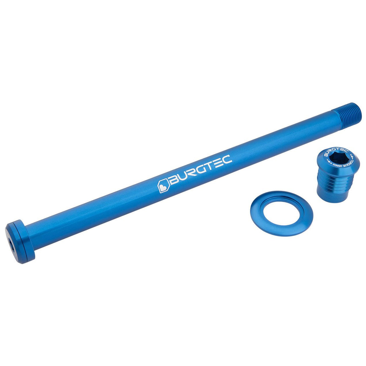 Burgtec Rear Axle - Orbea 184mm - Deep Blue - The Lost Co. - Burgtec - 14353 - 724901937783 -