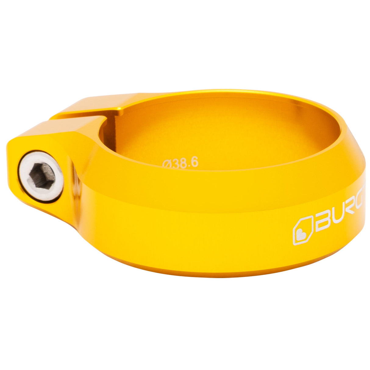 Burgtec Seat Clamp - 38.6mm - Burgtec Bullion Gold - The Lost Co. - Burgtec - 10558 - 724901933211 -