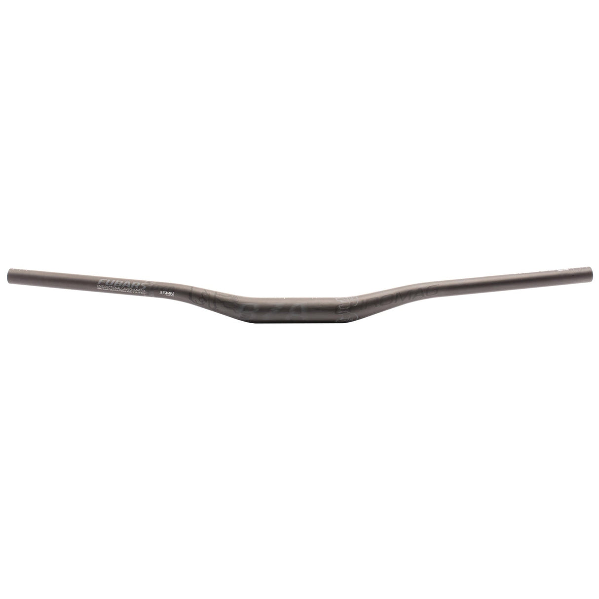 Chromag BZA 35 Carbon Riser Bar - 35mm Clamp - 25mm Rise - 800mm Width - Black/Gray - The Lost Co. - Chromag - 110-008-012 - 826974023490 -