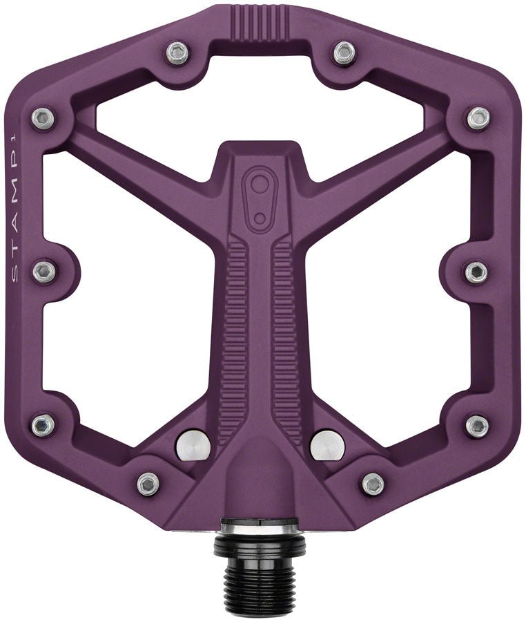 Crank Brothers Stamp 1, Gen 2 Pedals - Small - Purple - The Lost Co. - Crank Brothers - 16818 - 641300168184 -
