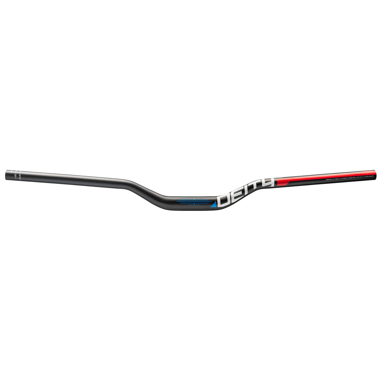 Deity CZ40 Handlebar - 40mm Rise - 800mm Width - 31.8mm Clamp - Red/White/Blue - The Lost Co. - Deity - 26 - CZ40 - RWB - 817180025620 -
