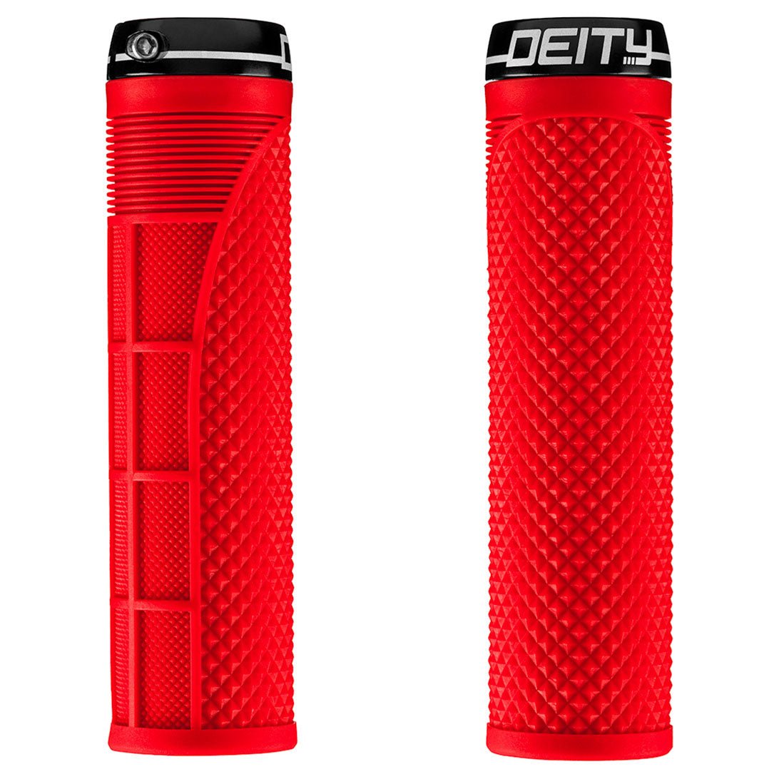 Deity Megattack Grips - Red - The Lost Co. - Deity - 26 - MGTK - RD - 817180025736 -