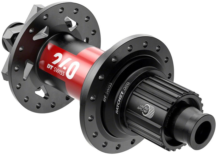 DT Swiss 240 DEG Rear Hub - 12x148mm - 6-Bolt - Micro Spline - 32H - 90pt - The Lost Co. - DT Swiss - H240TDD2R32SA0048S - 7613052396439 - -