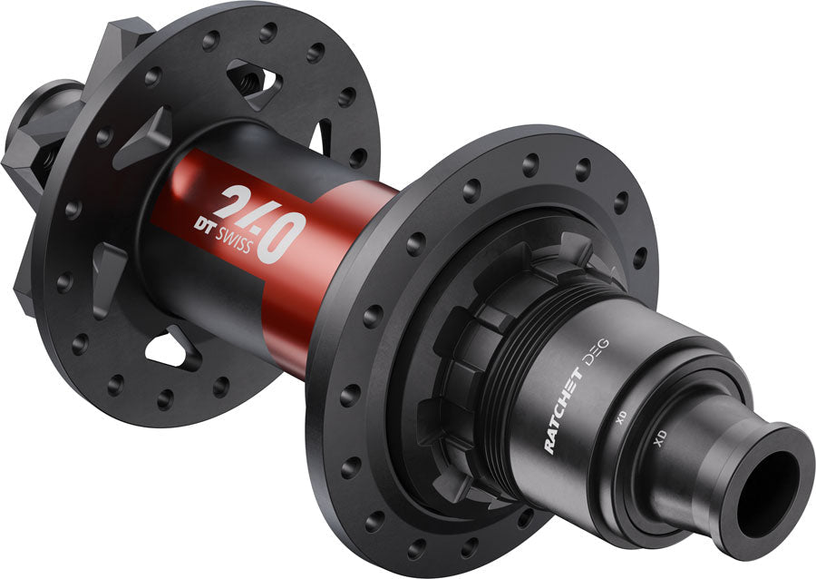 DT Swiss 240 DEG Rear Hub - 12x148mm - 6-Bolt - XD - 28H - DEG 90 DF - The Lost Co. - DT Swiss - H240TDDRR28SA7238S - 7613052511412 -