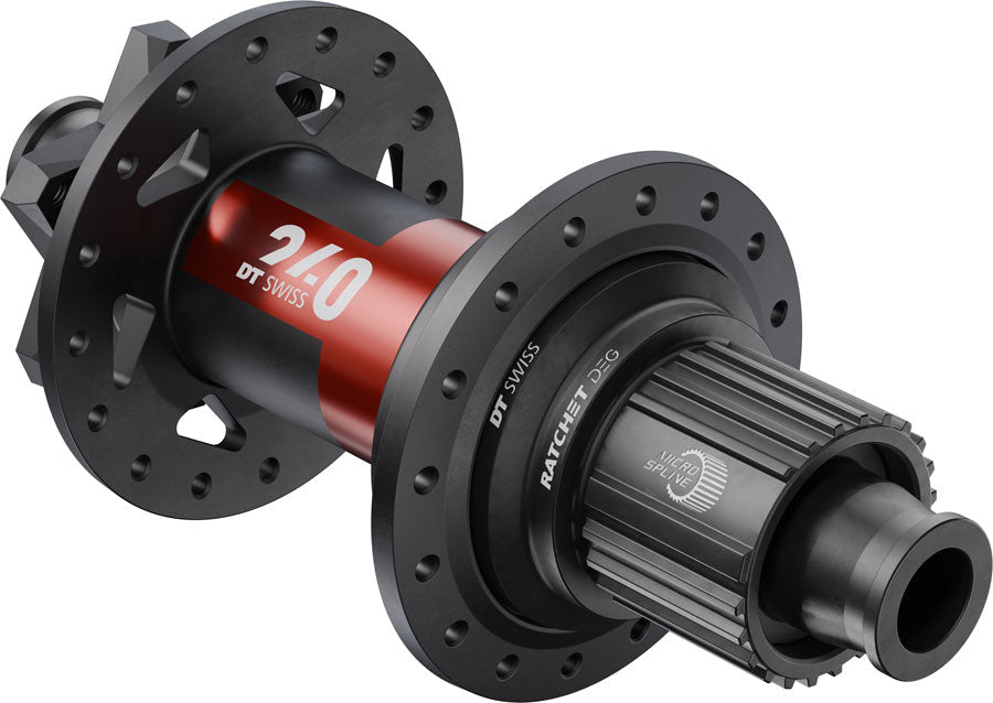 DT Swiss 240 DEG Rear Hub - 12x157mm - 6-Bolt - Micro Spline - 32H - DEG 90 DF - The Lost Co. - DT Swiss - H240ODD2R32SA8222S - 7613052511498 -