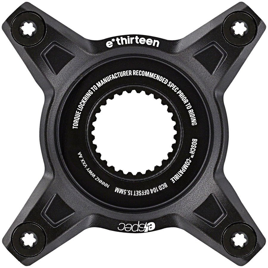 e*thirteen 104BCD Aluminum Direct Mount Spider for Bosch Gen 4/5 Motors - The Lost Co. - e*thirteen - CR5EPA-103 - 4711280341207 -