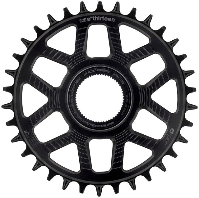 e*thirteen Helix Race e*spec Fazua Ride 60 Direct Mount Chainring - 18mm Offset 34T - The Lost Co. - e*thirteen - CR5HRA-105 - 4711280343591 -