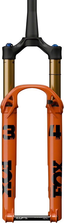 Fox 34 SL Factory Fork - 29" - 120mm - 15x110 - Kabolt SL - 44mm Offset - GRIP SL w/ 3 - Position Adj - Shiny Orange - The Lost Co. - Fox Racing Shox - 910 - 21 - 368 - 821973504186 -