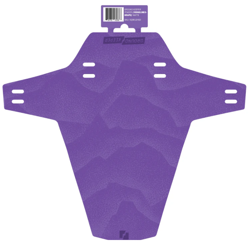Ground Keeper Ridgelines Fender - Grape - Matte - The Lost Co. - Ground Keeper Fenders - SQ9810402 - 760762182887 -