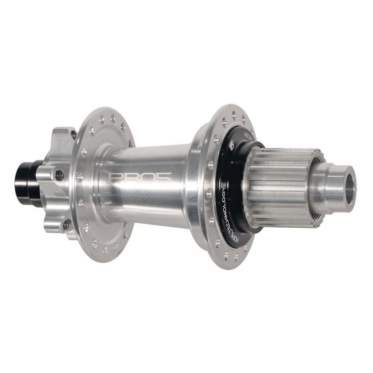 Hope Pro 5 Rear Hub - 12x148mm - Micro Spline - 32h - Silver - The Lost Co. - Hope - B-HT6811 - 5056454927962 - -
