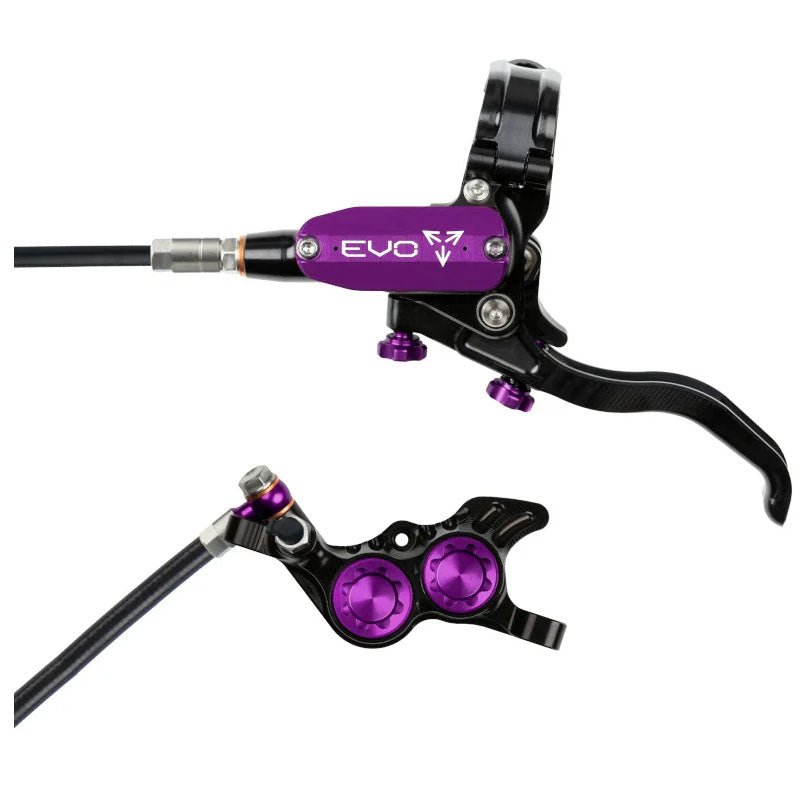 Hope Tech 4 Evo GR4 - Left/Front - Black/Purple - The Lost Co. - Hope - B - HT3406 - B - HT3406 -