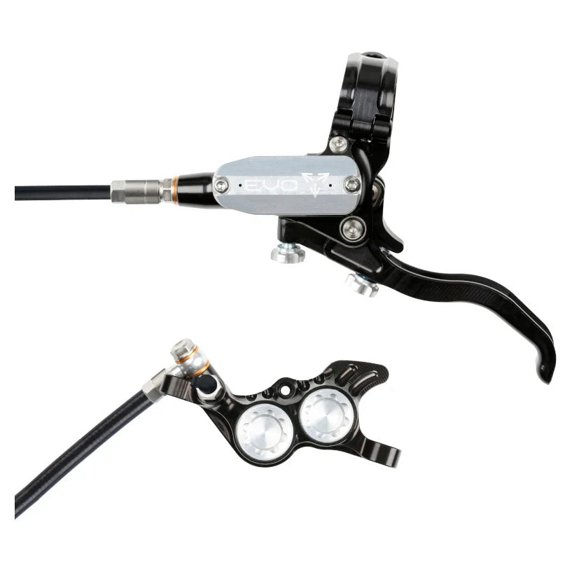 Hope Tech 4 Evo GR4 - Right/Rear - Black/Silver - The Lost Co. - Hope - B - HT3421 - B - HT3421 -