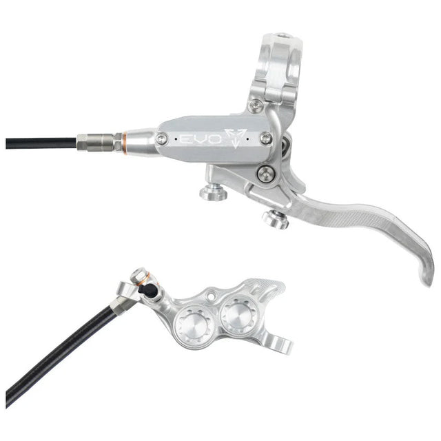 Hope Tech 4 Evo TR4 - Left/Front - Silver - The Lost Co. - Hope - B - HT3509 - B - HT3509 -