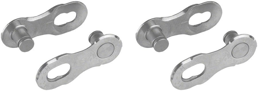 KMC MissingLink - 12 Connector - 12 - Speed Silver 2 Pairs/Card - The Lost Co. - KMC - ML01230 - 766759001230 -