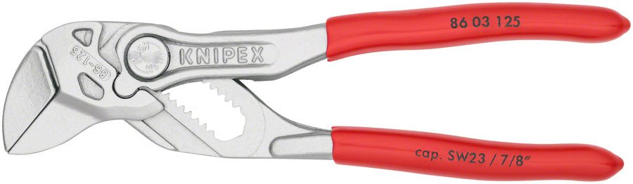 Knipex Mini Pliers Wrench - 11 Position 5" - The Lost Co. - Knipex - 86 03 125 SBA - 843221020514 -