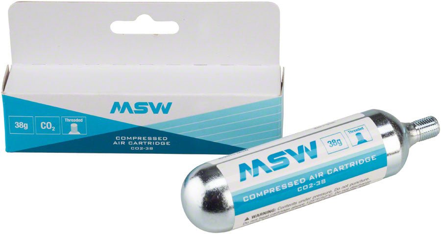 MSW CO2 Cartridge - Individual - 38g - The Lost Co. - MSW - 17 - 000025 38G EA - 708752147928 -