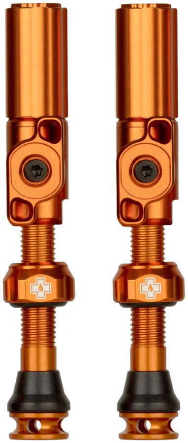 Muc - Off Big Bore Hyrid Tubeless Valve Stems - Small 30mm - Orange - The Lost Co. - Muc - Off - 21127 - 5037835219944 -
