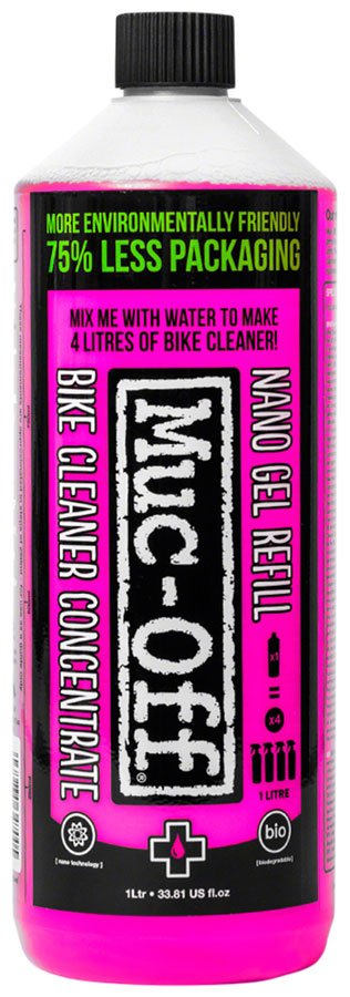 Muc-Off Nano Tech Gel Concentrate Cleaner - 1L Bottle - The Lost Co. - Muc-Off - 347US - 5037835347005 -
