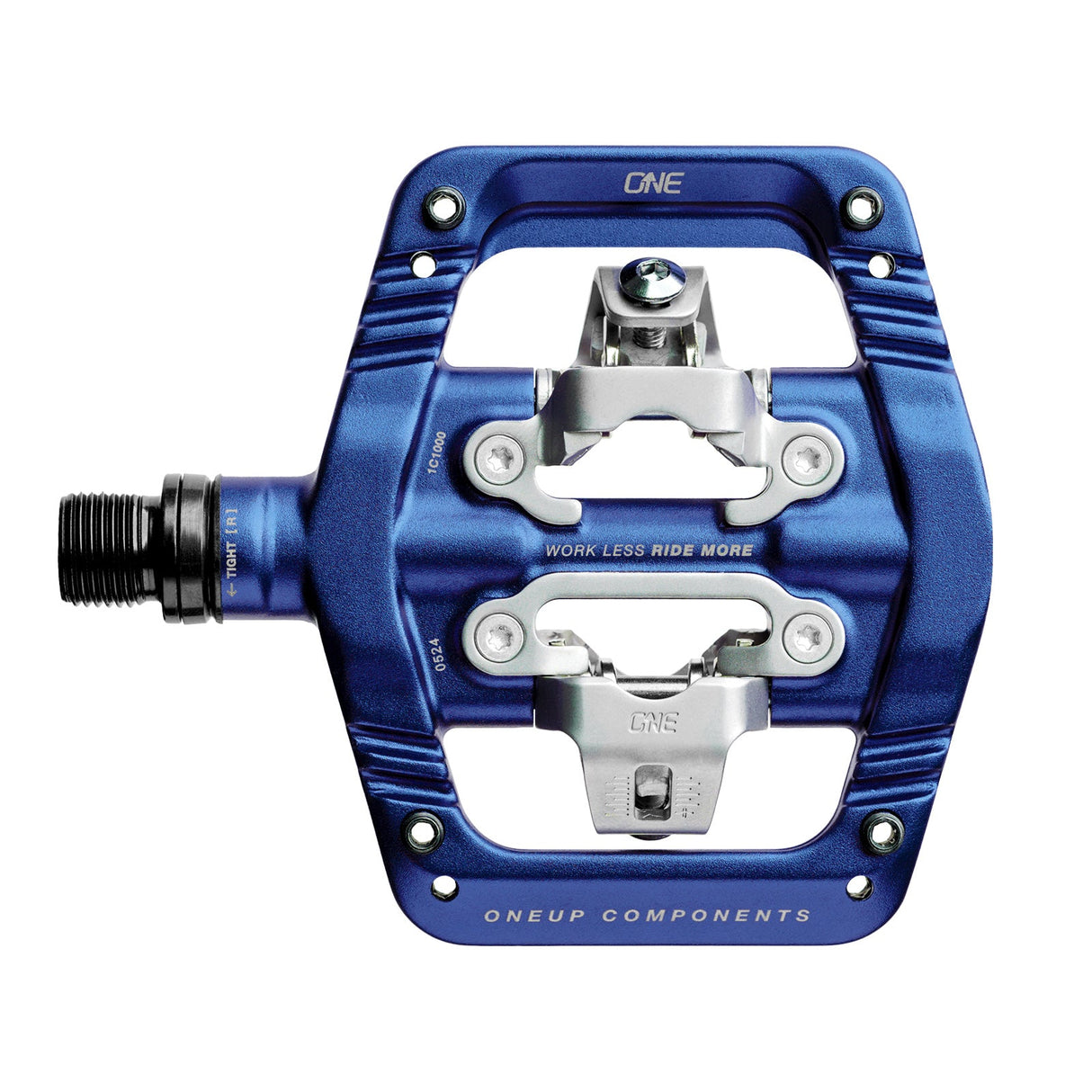 OneUp Components Clip Pedals - Dark Blue - The Lost Co. - OneUp Components - 1C1000DBL - 628219406651 -