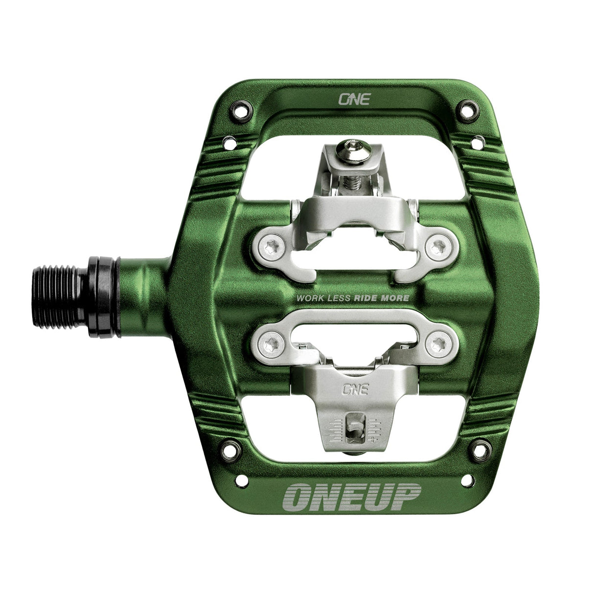 OneUp Components Clip Pedals - Dark Green - The Lost Co. - OneUp Components - 1C1000DGR - 628219406668 -