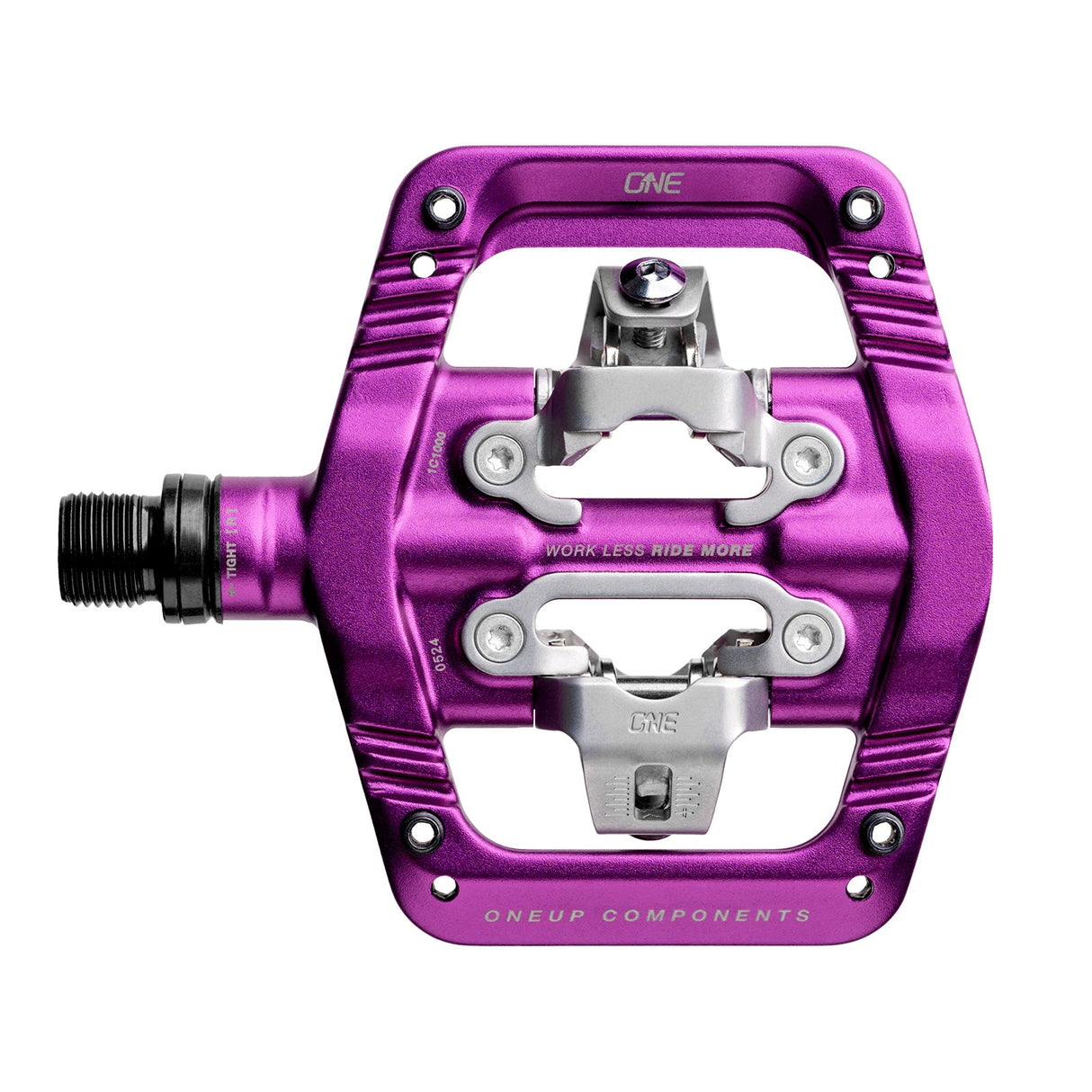 OneUp Components Clip Pedals - Purple - The Lost Co. - OneUp Components - 1C1000PUR - 628219406705 -
