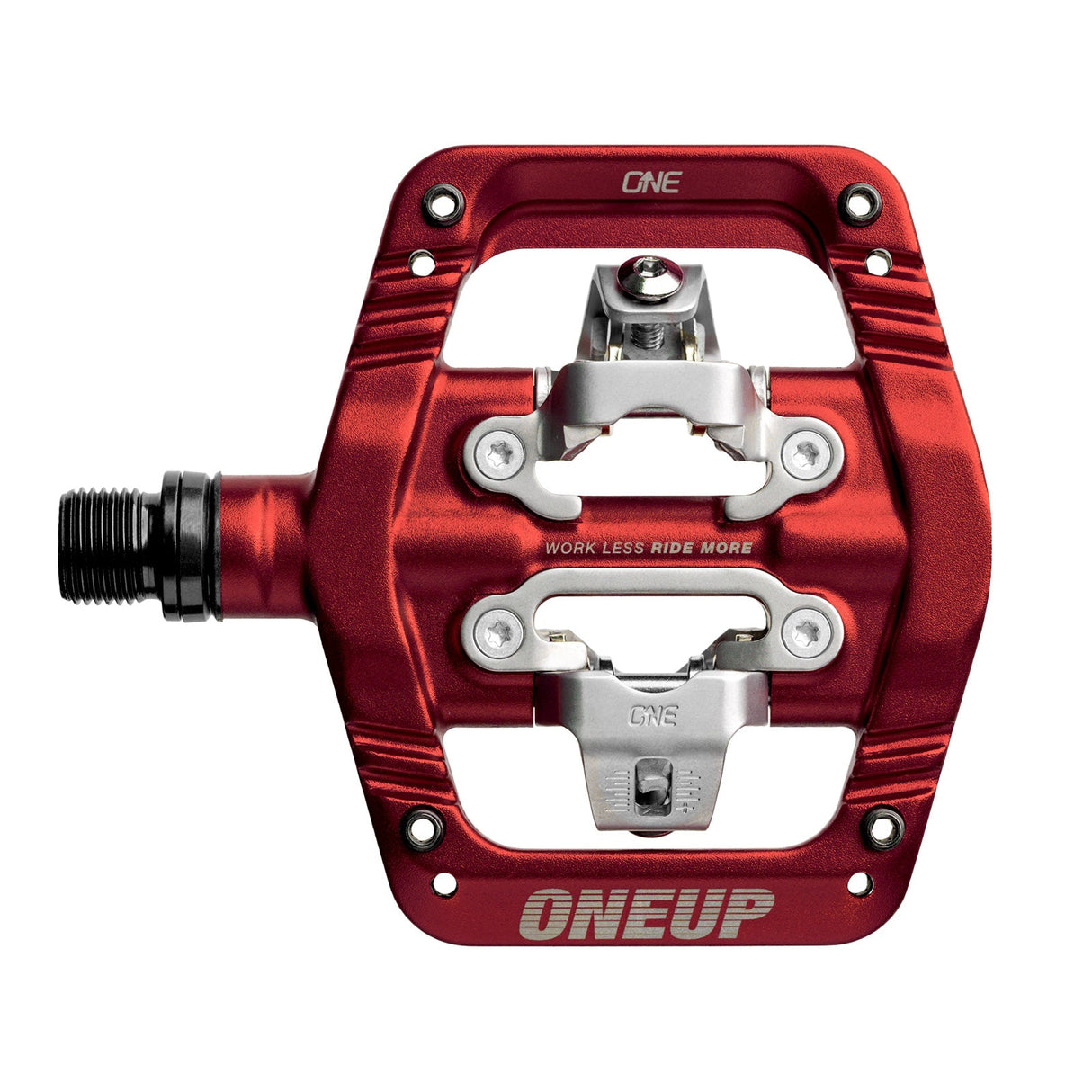 OneUp Components Clip Pedals - Red - The Lost Co. - OneUp Components - 1C1000RED - 628219406712 -