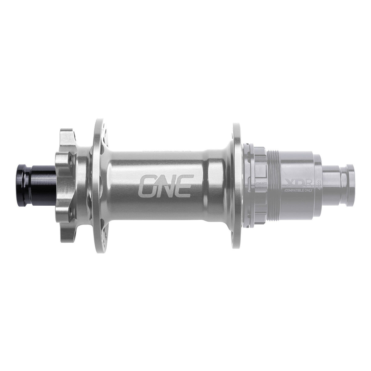 OneUp Components Rear Hub - 12x148mm - 28h - 6-Bolt - Silver - No Freehub - The Lost Co. - OneUp Components - 1C0743SIL - 628219407320 -