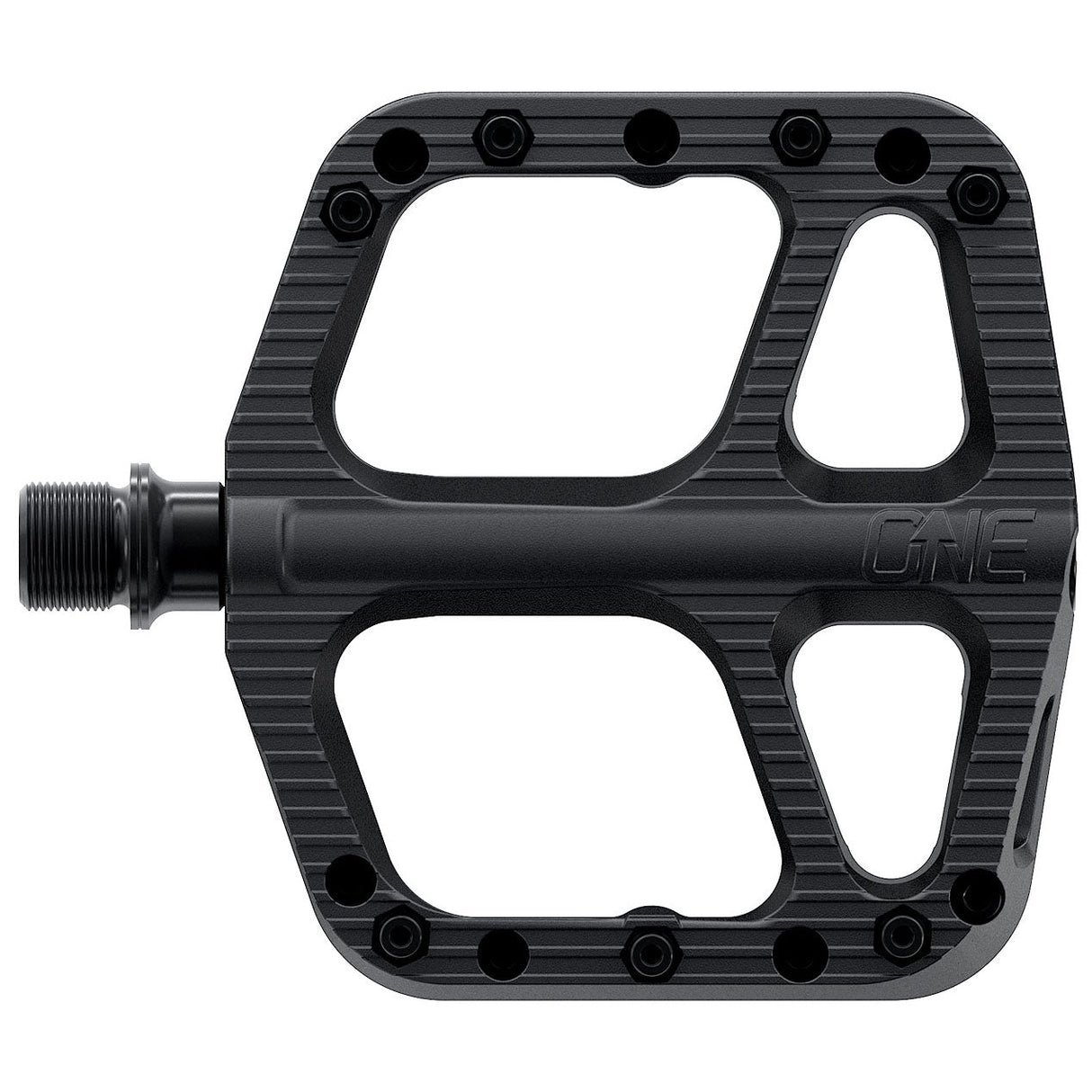 OneUp Components Small Comp Platform Pedals - Black - The Lost Co. - OneUp Components - 1C0905BLK - 628219405982 -