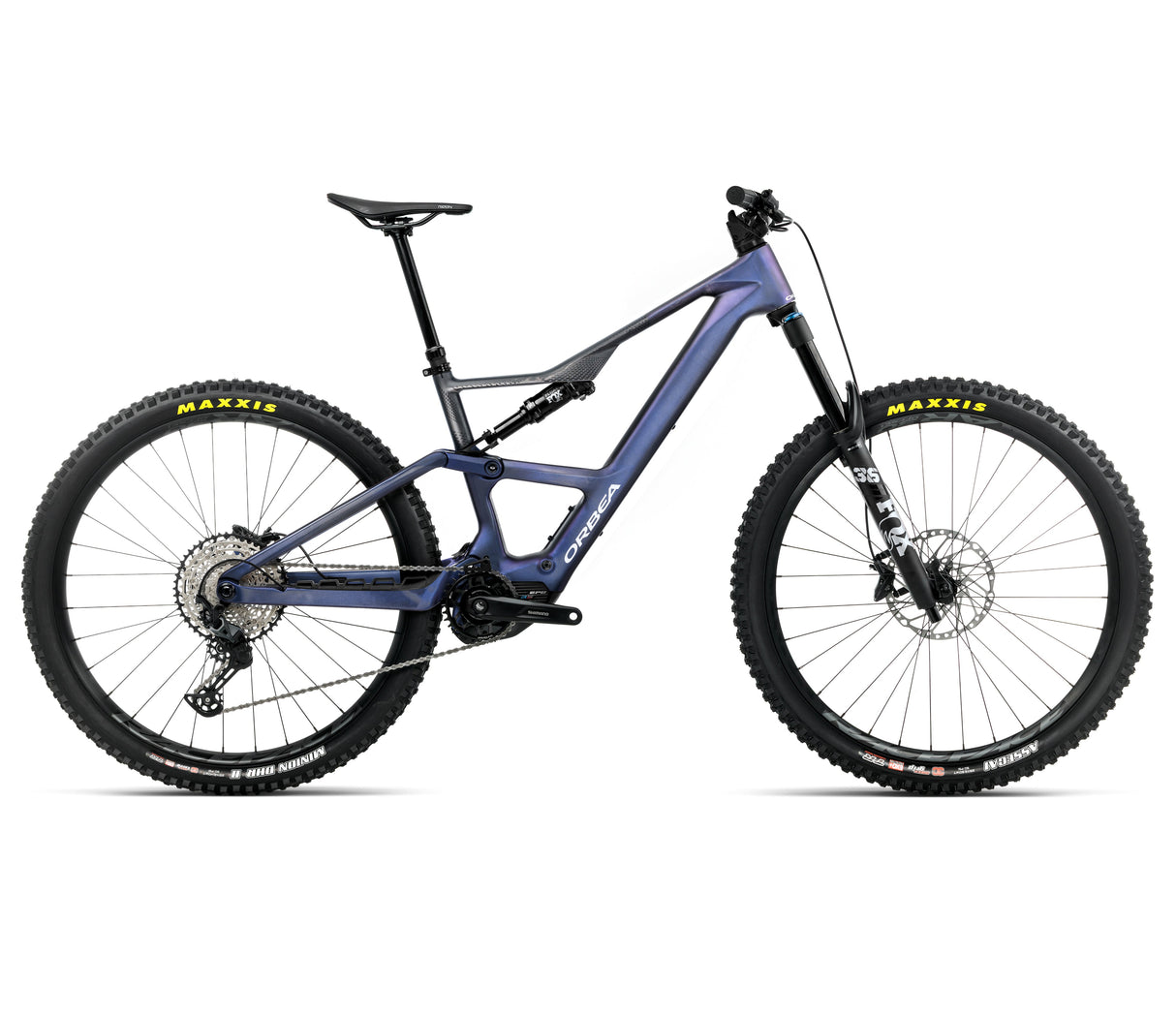 Orbea Rise LT M20 630Wh - The Lost Co. - Orbea - 210000009989 - - Tanzanite Carbon View - Carbon Raw - S