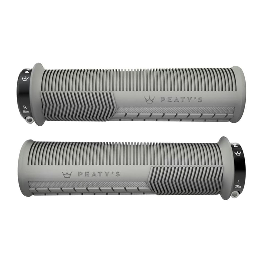 Peaty's Mushroom Thin Lock - On Grips - Slate - The Lost Co. - Peaty's - PGM - MSH - THN - SLT - 20 - 5060541588080 -