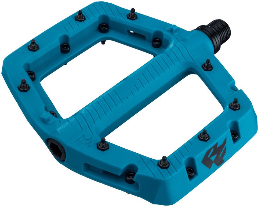 RaceFace Chester Pedals - Large - Turquoise - The Lost Co. - Race Face - PD24COMPLTUR - 821973469362 -