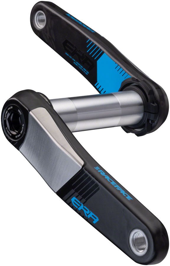 RaceFace ERA Carbon Crankset - 175mm Length - CINCH Interface - 136mm Spindle - Blue - The Lost Co. - Race Face - CK23ERA136ARM175P801 - 821973462349 -