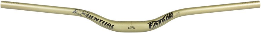 Renthal FatBar Lite 35 Handlebar - 40mm Rise - 760mm Width - 35mm Clamp - Gold V3 - The Lost Co. - Renthal - M167-02-007-01 - 765442163637 -