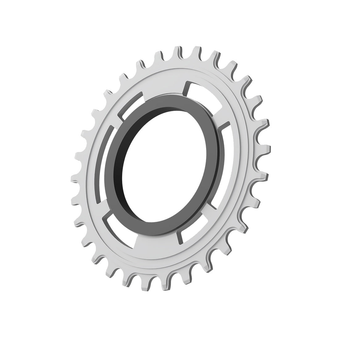 Rimpact Chain Damper Chainring 32t Silver - The Lost Co. - Rimpact - CD-CR-32T - 5065015305712 -