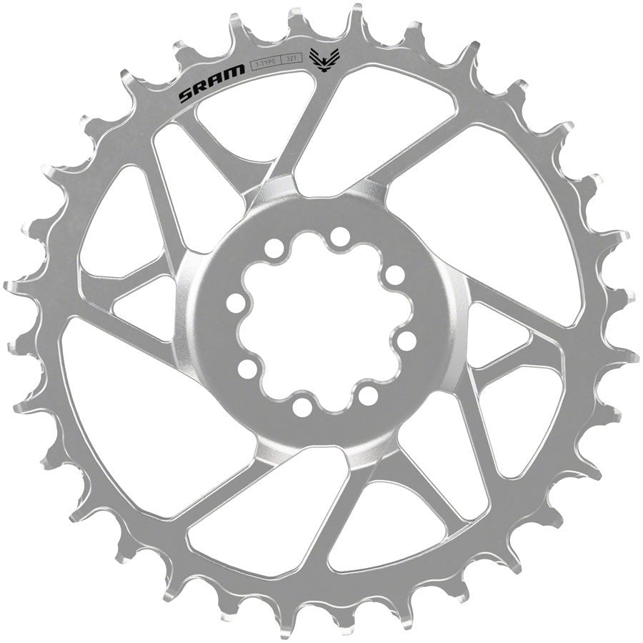 SRAM Eagle 90 T-Type Chainring - 30t - 8-Bolt - 3mm Offset - Steel - The Lost Co. - SRAM - 11.6218.068.000 - 710845905186 -