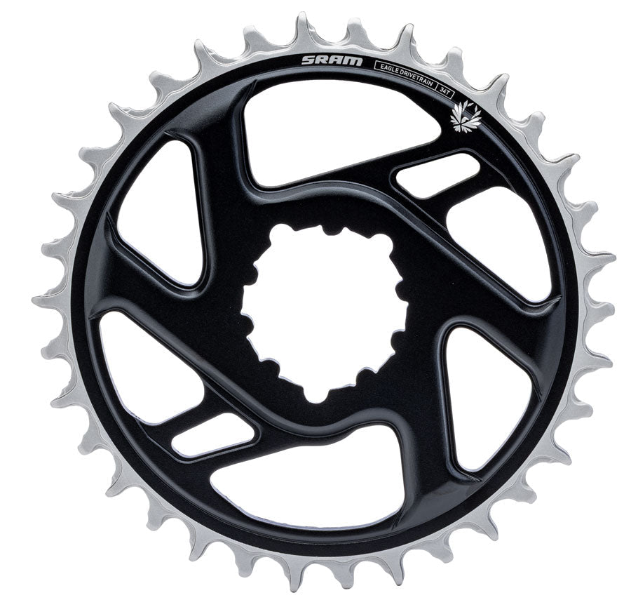 SRAM X-Sync 2 Eagle Chainring - 34t - 3-Bolt - 3mm Offset - Aluminum - The Lost Co. - SRAM - 11.6218.079.008 - 710845929175 -