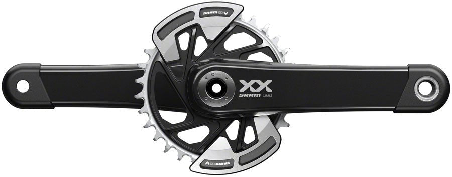 SRAM XX Eagle T - Type Wide Crankset - 165mm 12 - Speed 32t Chainring Direct Mount 2 - Guards DUB Spindle Interface BLK - The Lost Co. - SRAM - 00.6118.640.002 - 710845891915 -
