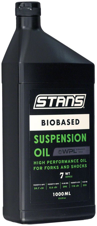 Stans Biobased Suspension Oil - 7WT 1L - The Lost Co. - Stans No Tubes - LC0011 - 847746066194 -