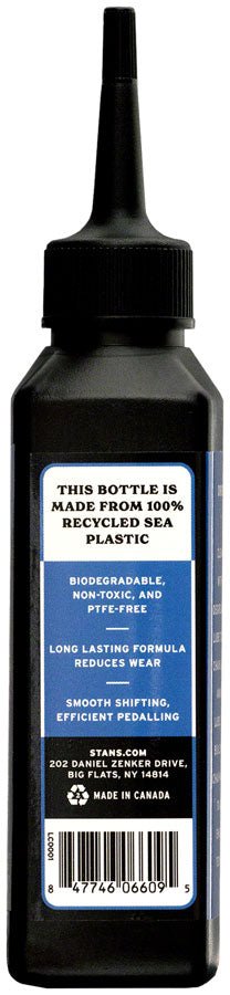 Stans Biobased Wet Chain Lube 120ml - The Lost Co. - Stans No Tubes - LC0001 - 847746066095 -