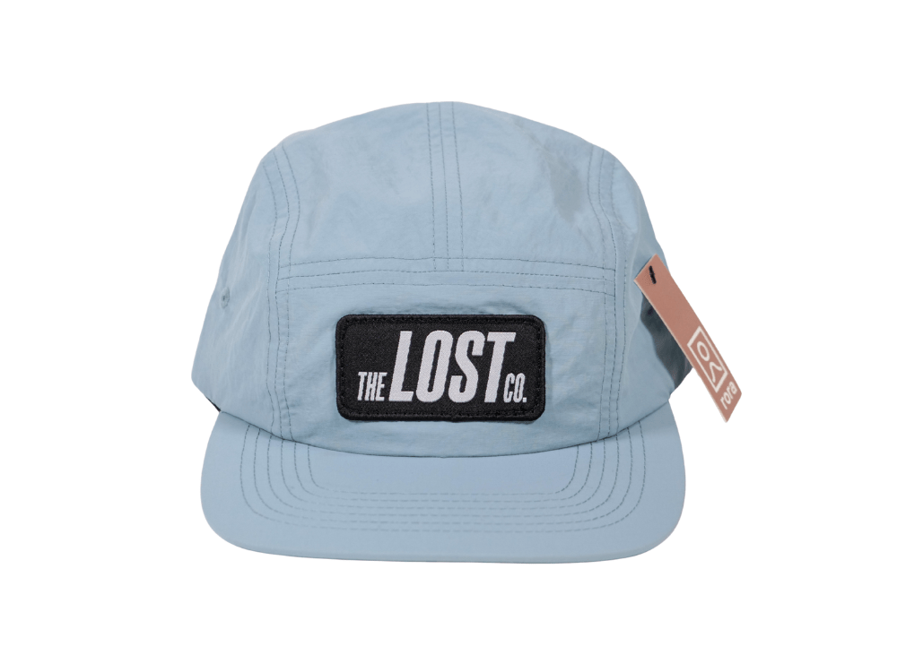 The Lost Co Logo Patch Camp Hat - Slate - The Lost Co. - The Lost Co - TLC-PATCHHAT-SLATE - -