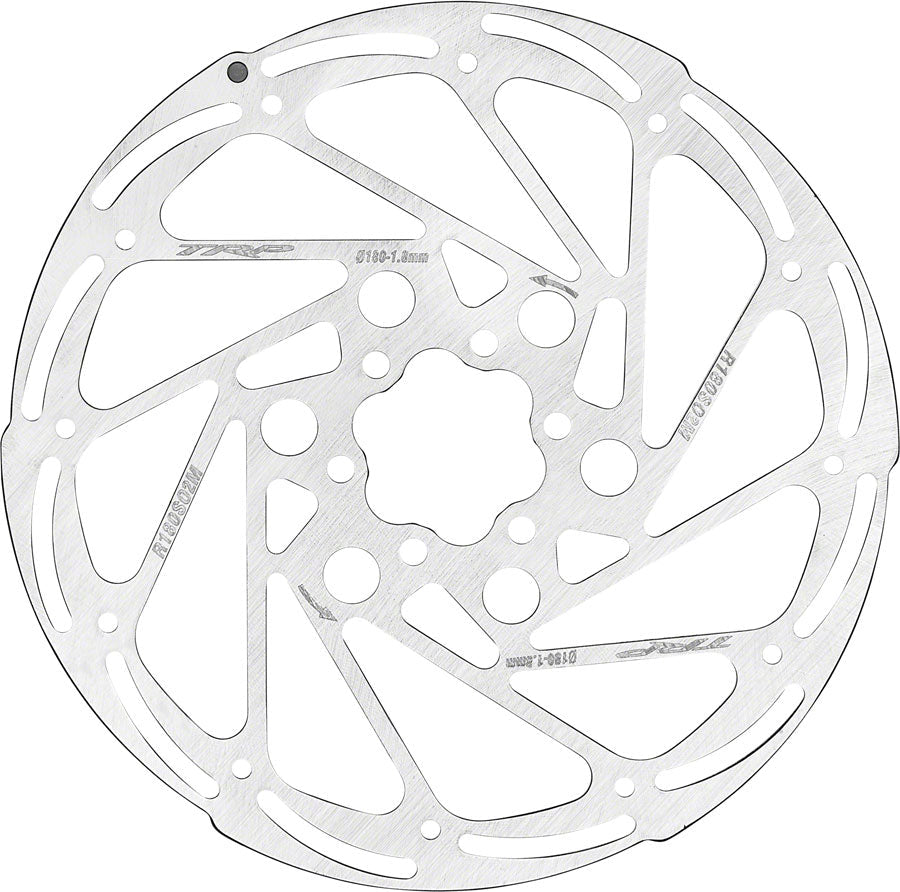 TRP R2 Disc Brake Rotor - 180mm - 6 Bolt - 1.8mm - The Lost Co. - Tektro - X6DR18SS04 - -